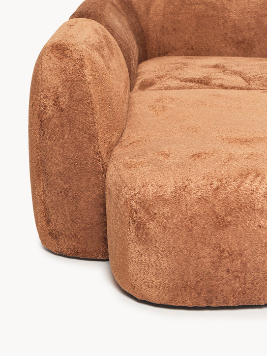 XL Modular Teddy Boucl Sofa Wolke
