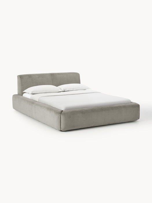 Upholstered Bed Melva with Storage