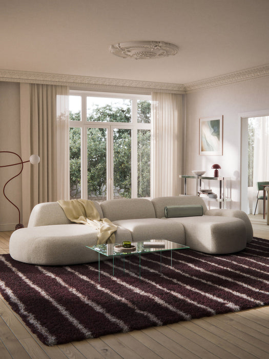 Wolke Modular Bouclé Corner Sofa (4-seater)