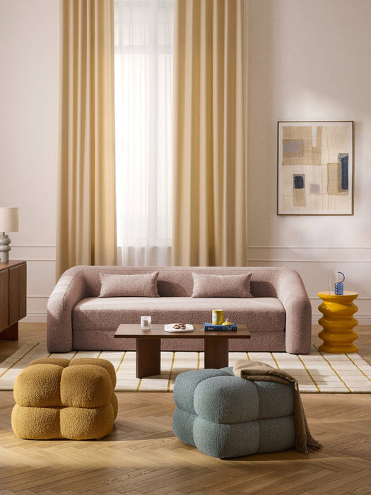 Boucl Sofa Bed Eliot 3-seater