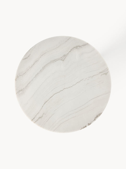 Miley Round Marble Dining Table, Ã 90 cm