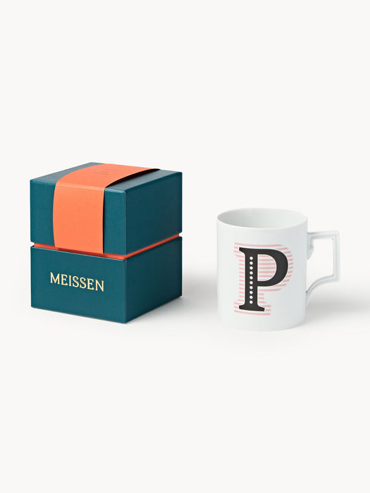 Initials Westwing x MEISSEN, Handmade Mug with Decorative Motif