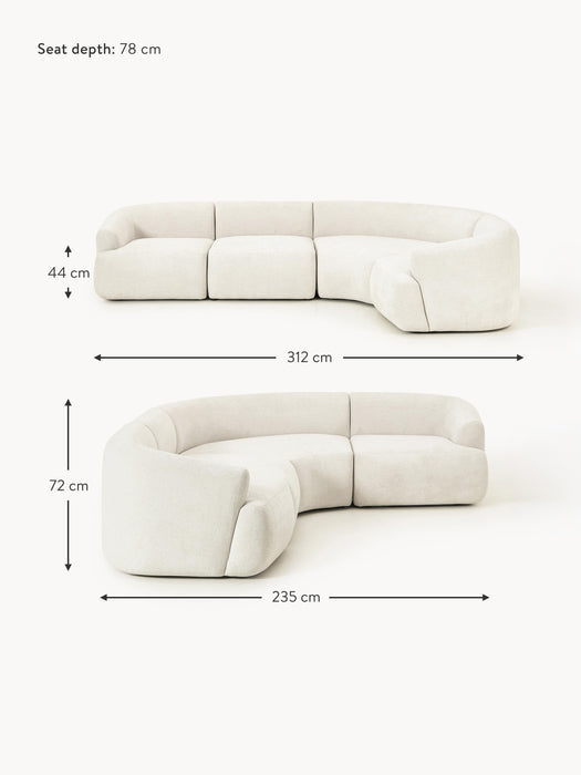 Modular Corner Sofa Sofia 4-seater