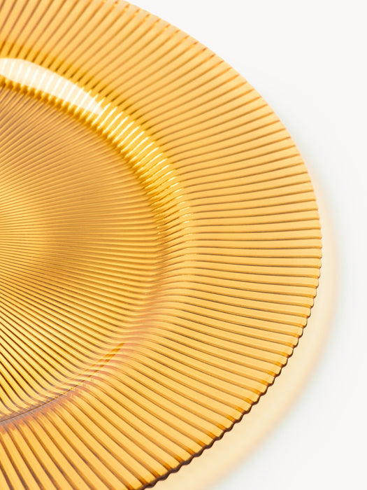 Ribbed Charger Plates Effie Set of 2
