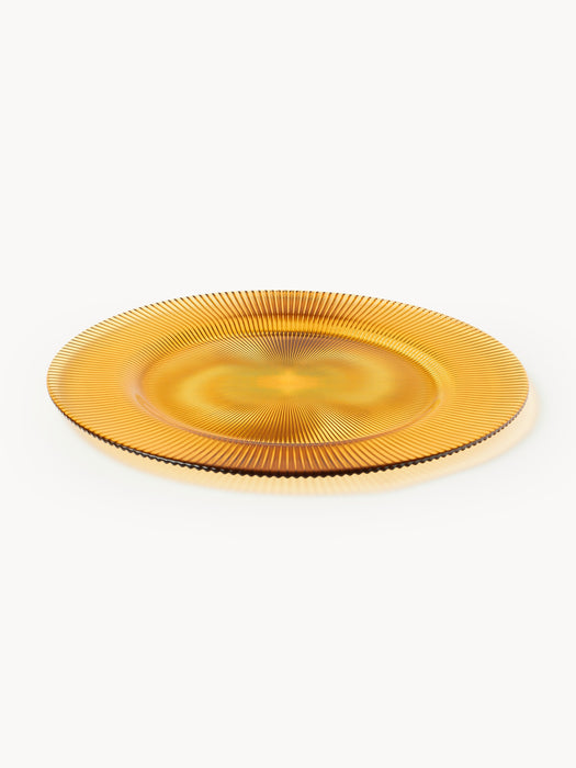 Ribbed Charger Plates Effie Set of 2