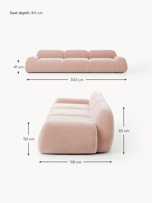 Modular Sofa Wolke 4-seater