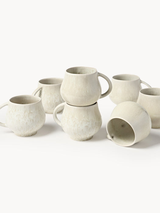 Macey Handmade XL Mugs, Set of 4