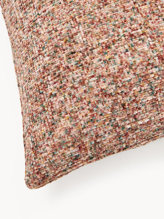 Hanka Chenille Cushion Cover with Pixel Pattern