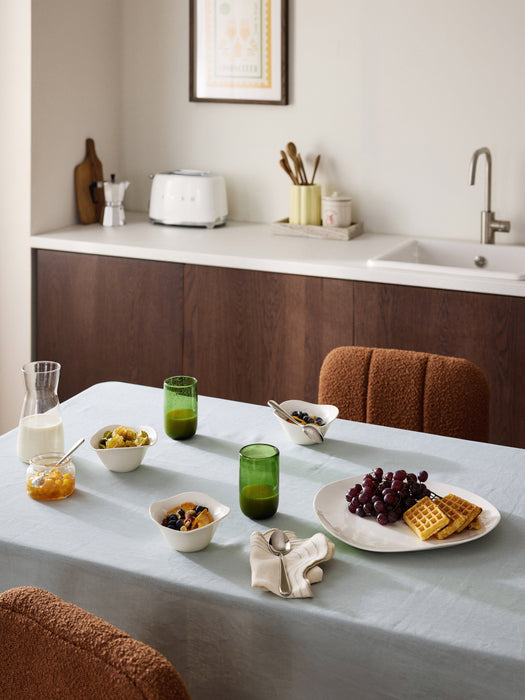 Organic-Shaped Porcelain Serving Plate Joana
