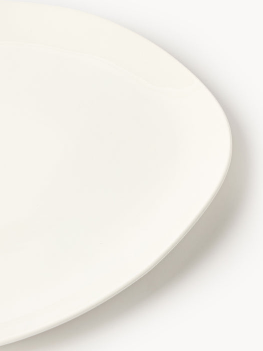 Organic-Shaped Porcelain Serving Plate Joana