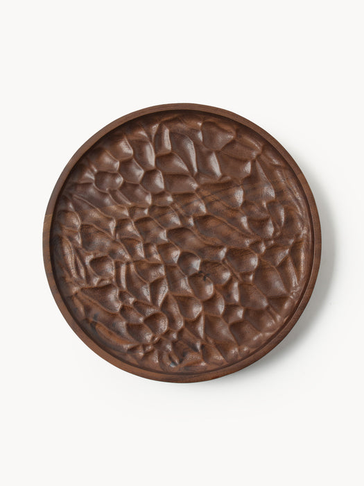 Decorative Acacia Wood Tray Camila 25 cm