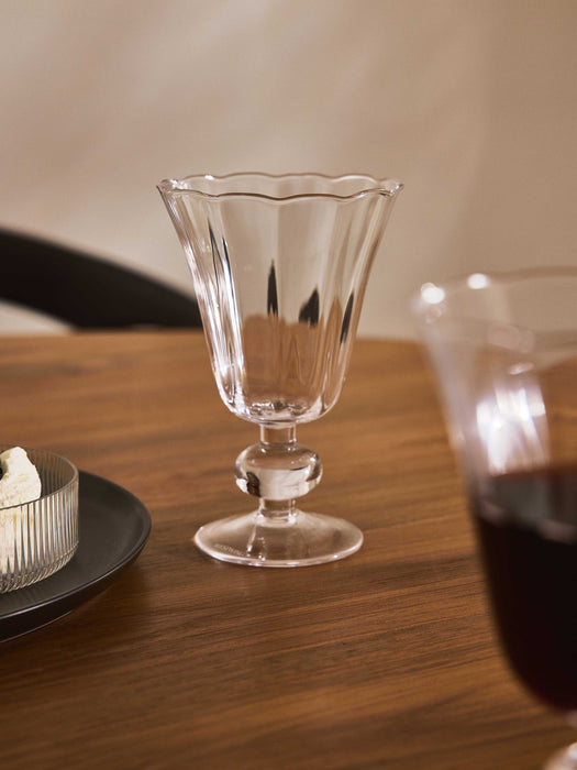 Mouth-Blown Wine Glasses Tulya Set of 4