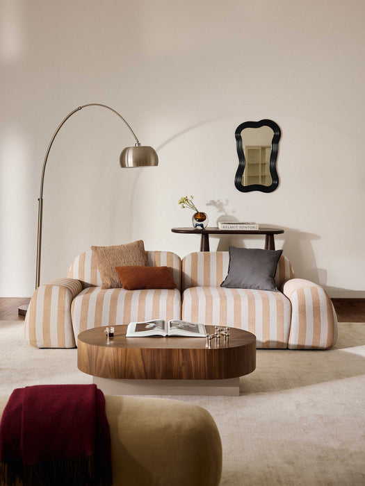 Wolke Modular Striped Sofa (3-seater)