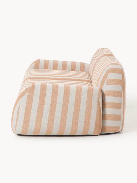 Wolke Modular Striped Sofa (3-seater)