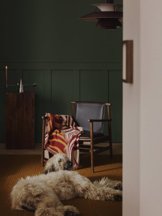 Alia Reversible Cotton Throw with Fringes