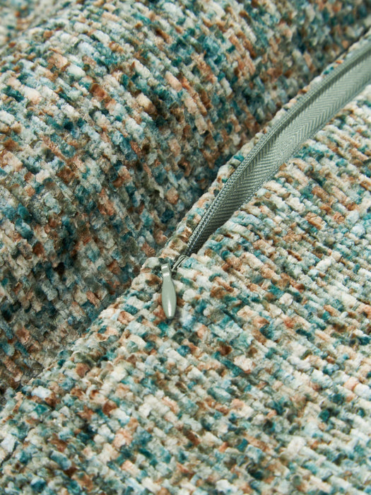 Hanka Chenille Cushion Cover with Pixel Pattern