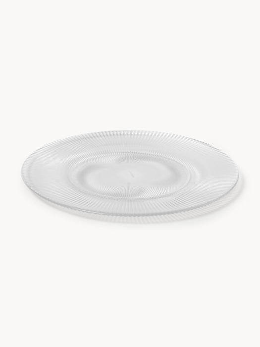 Ribbed Dinner Plates Effie Set of 4