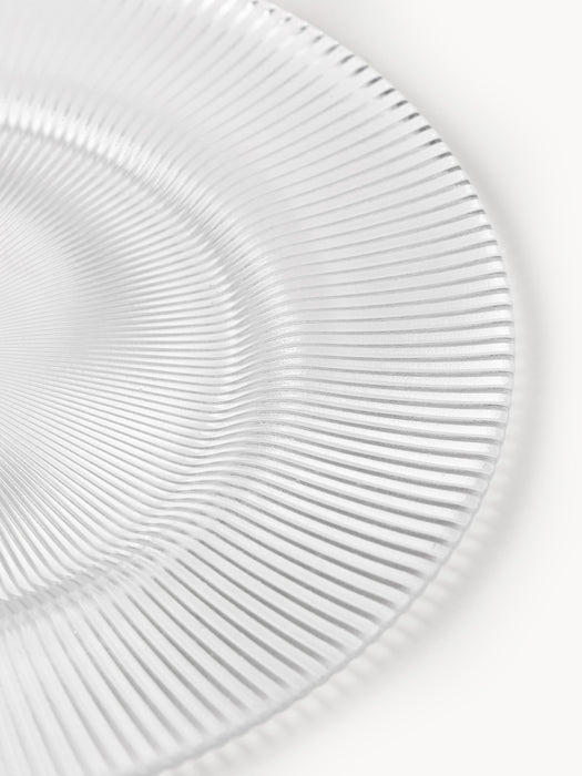 Ribbed Dinner Plates Effie Set of 4