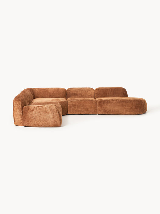 Wolke XL Modular Teddy Bouclé Corner Sofa