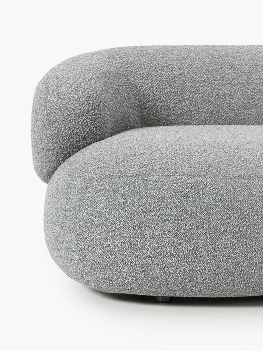 Alba Bouclé Sofa (4-seater)