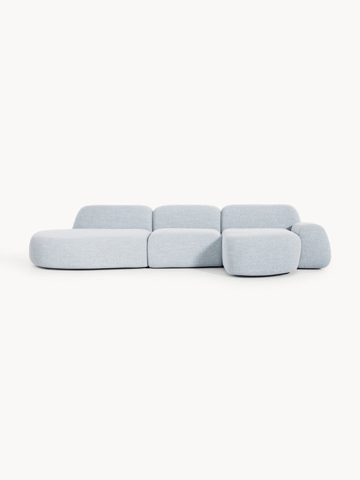 Wolke Modular Bouclé Corner Sofa (4-seater)
