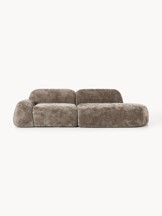 Modular Teddy Boucl Chaise Wolke 3-seater