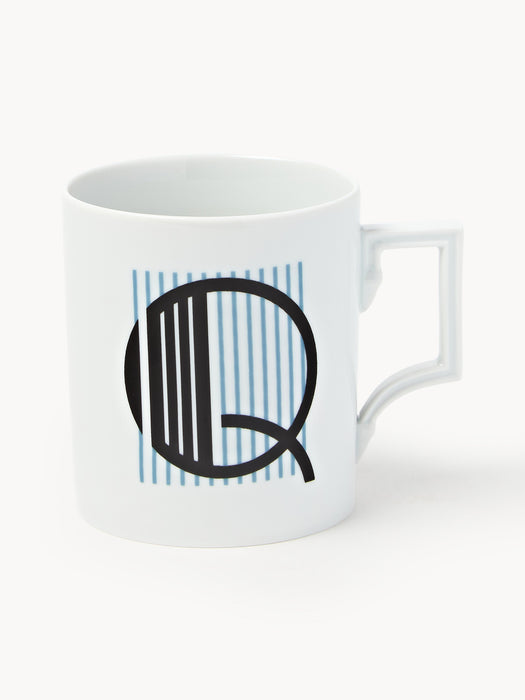 x MEISSEN Handmade Mug Initials with Decorative Motif