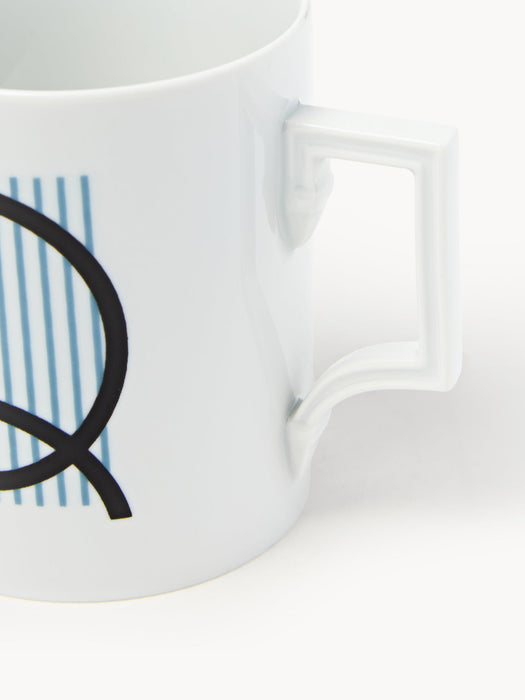 Initials Westwing x MEISSEN, Handmade Mug with Decorative Motif