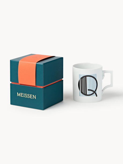 Initials Westwing x MEISSEN, Handmade Mug with Decorative Motif