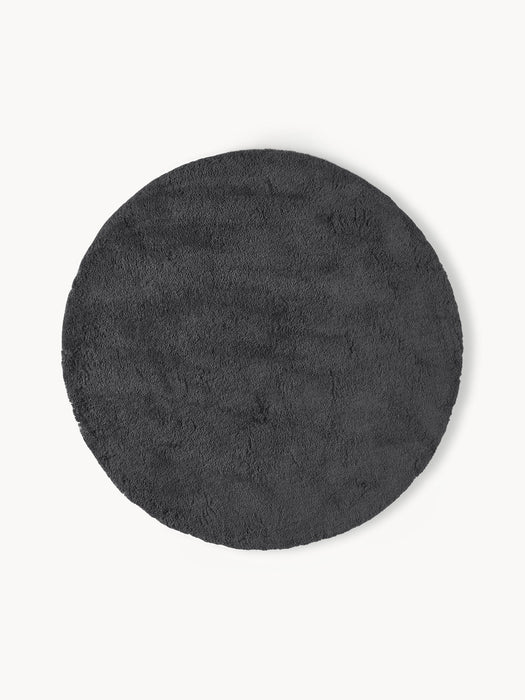 Leighton Round Fluffy High-Pile Rug