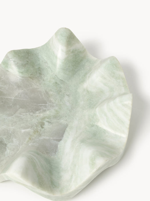 Gaia Handmade Decorative Marble Tray, Ø 30 cm