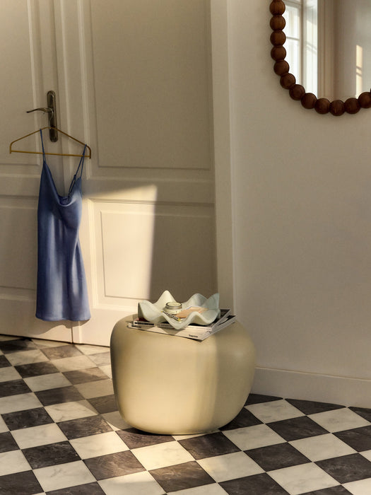 Gaia Handmade Decorative Marble Tray, Ø 30 cm