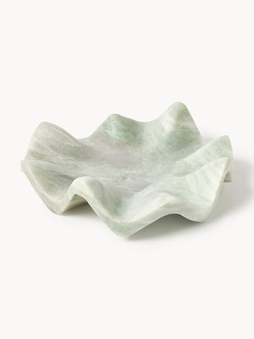Gaia Handmade Decorative Marble Tray, Ø 30 cm