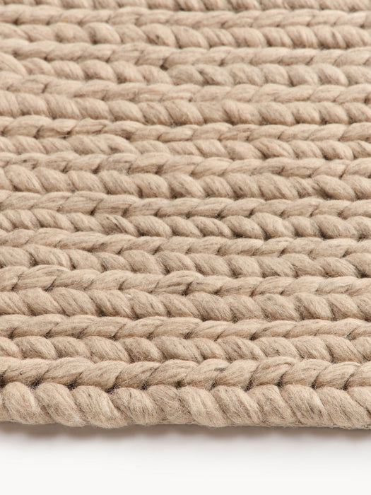 Bruna Chunky Braided Wool Rug