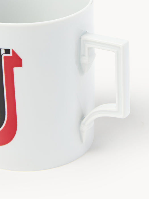 x MEISSEN Handmade Mug Initials with Decorative Motif