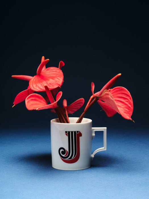 Initials Westwing x MEISSEN, Handmade Mug with Decorative Motif