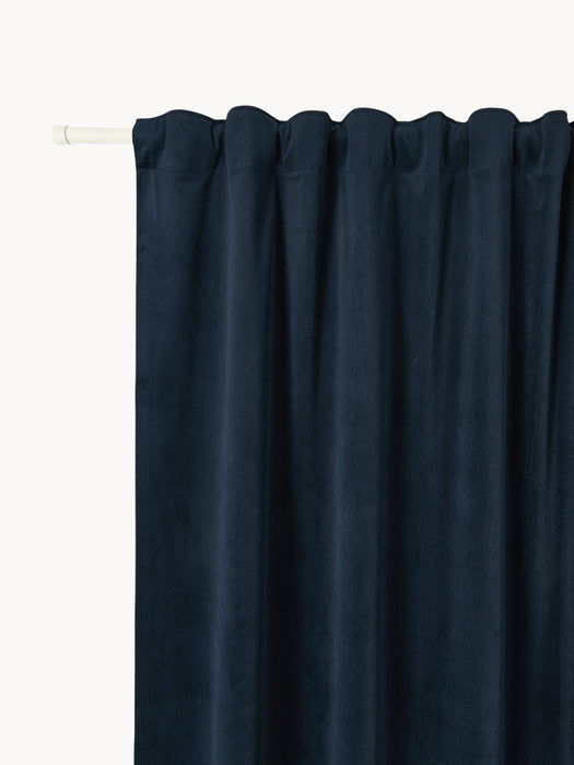 Velvet Dim-Out Multi-Band Curtain Rush W 270 cm