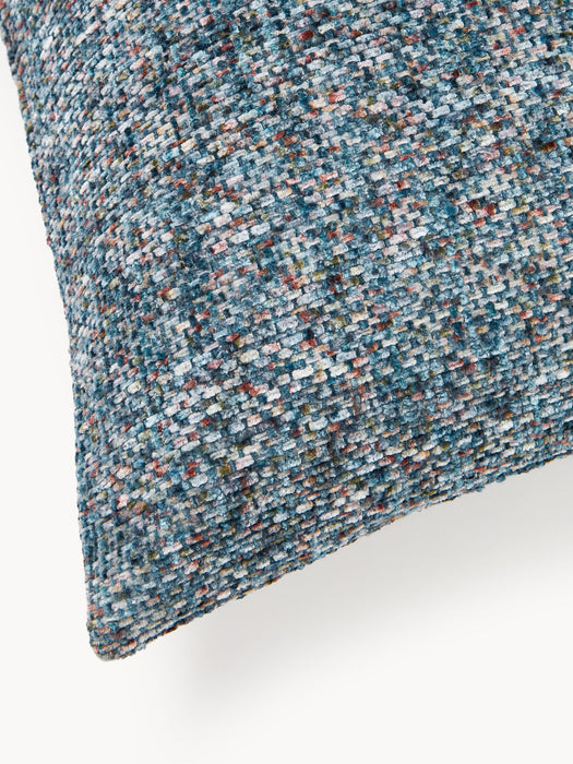 Hanka Chenille Cushion Cover with Pixel Pattern