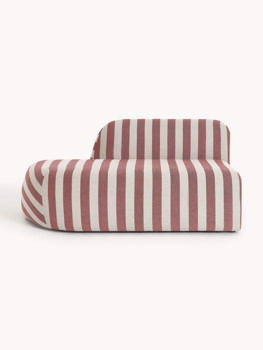Striped Chaise Module Wolke