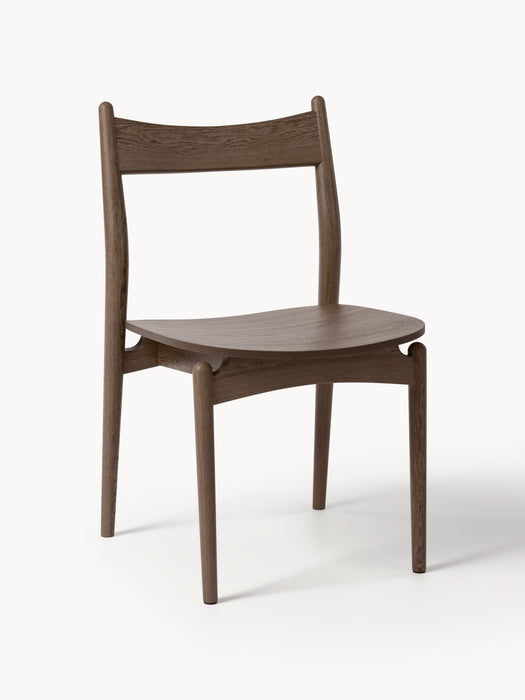 Ash Wood Dining Chair Koa