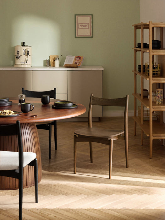 Ash Wood Dining Chair Koa
