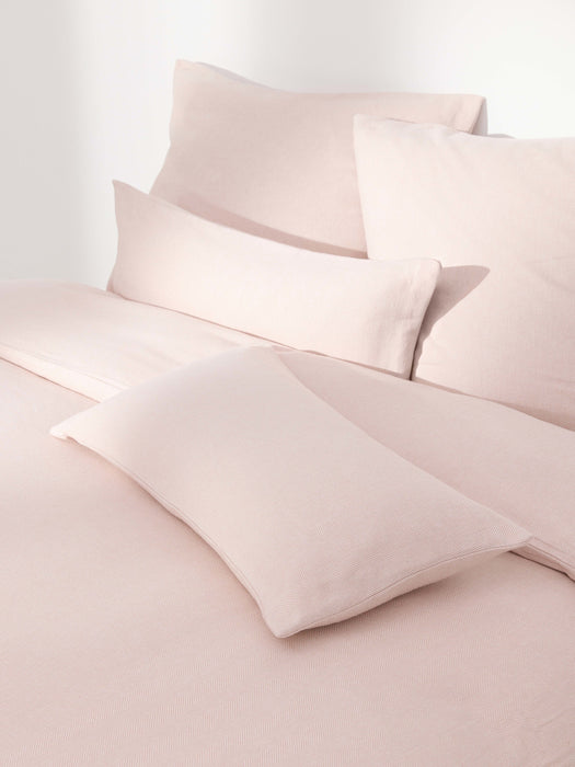 Flannel Duvet Cover Wanda with Herringbone Pattern