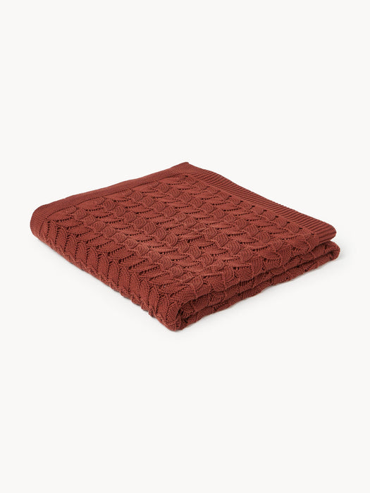 Vera Cotton Knitted Throw