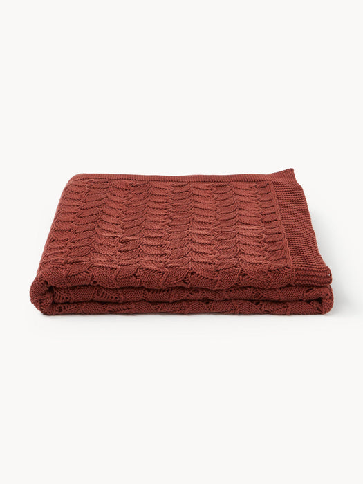 Vera Cotton Knitted Throw