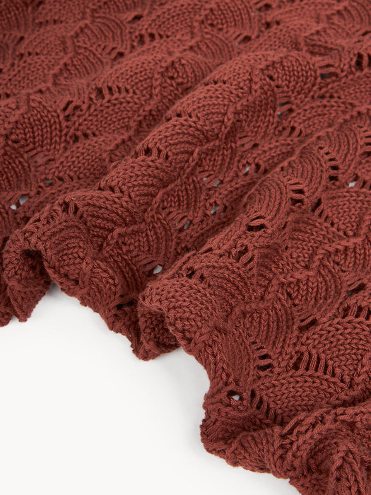 Vera Cotton Knitted Throw