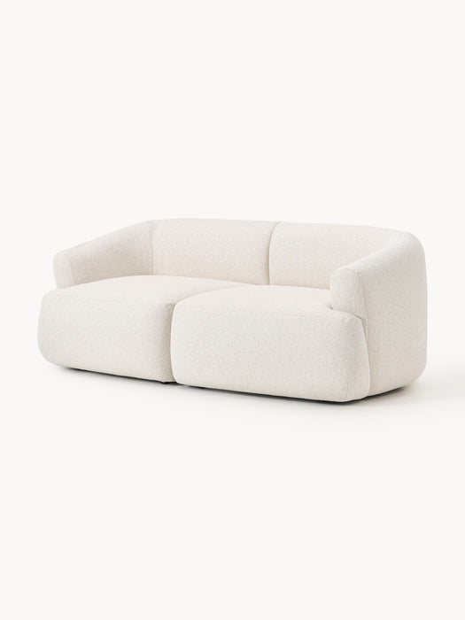 Modular Boucl Sofa Sofia 2-seater