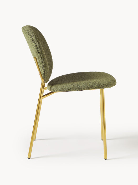 Upholstered Boucl Dining Chairs Ulrica Set of 2