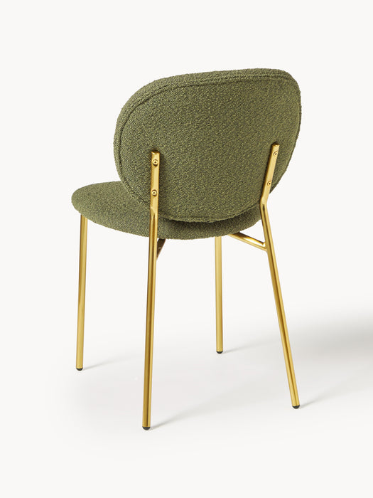 Upholstered Boucl Dining Chairs Ulrica Set of 2