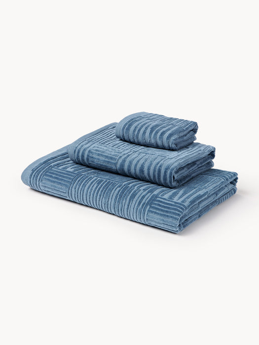 Velvet Towel Set Petra in various set sizes