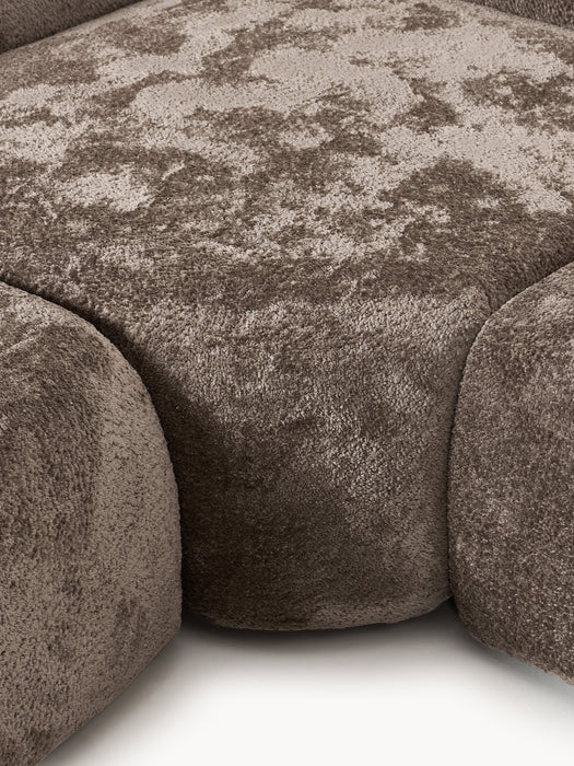 XL Modular Teddy Boucl Sofa Wolke